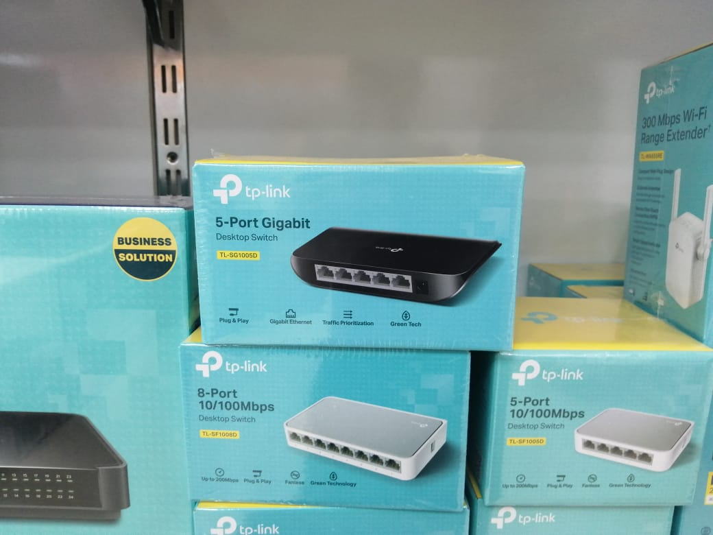 Tp-link 5-port gigabit desktop switch tl-sg1005d