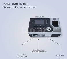 "teksis-5801" biometrik barmaq izi cihazı