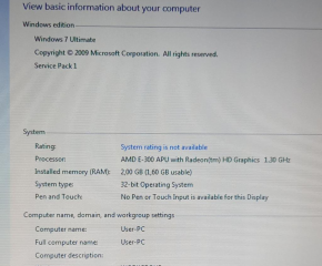 Hp compaq noutbuku