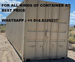 20' & 40' shipping containers on sale!! whatsapp +1 514 6126237