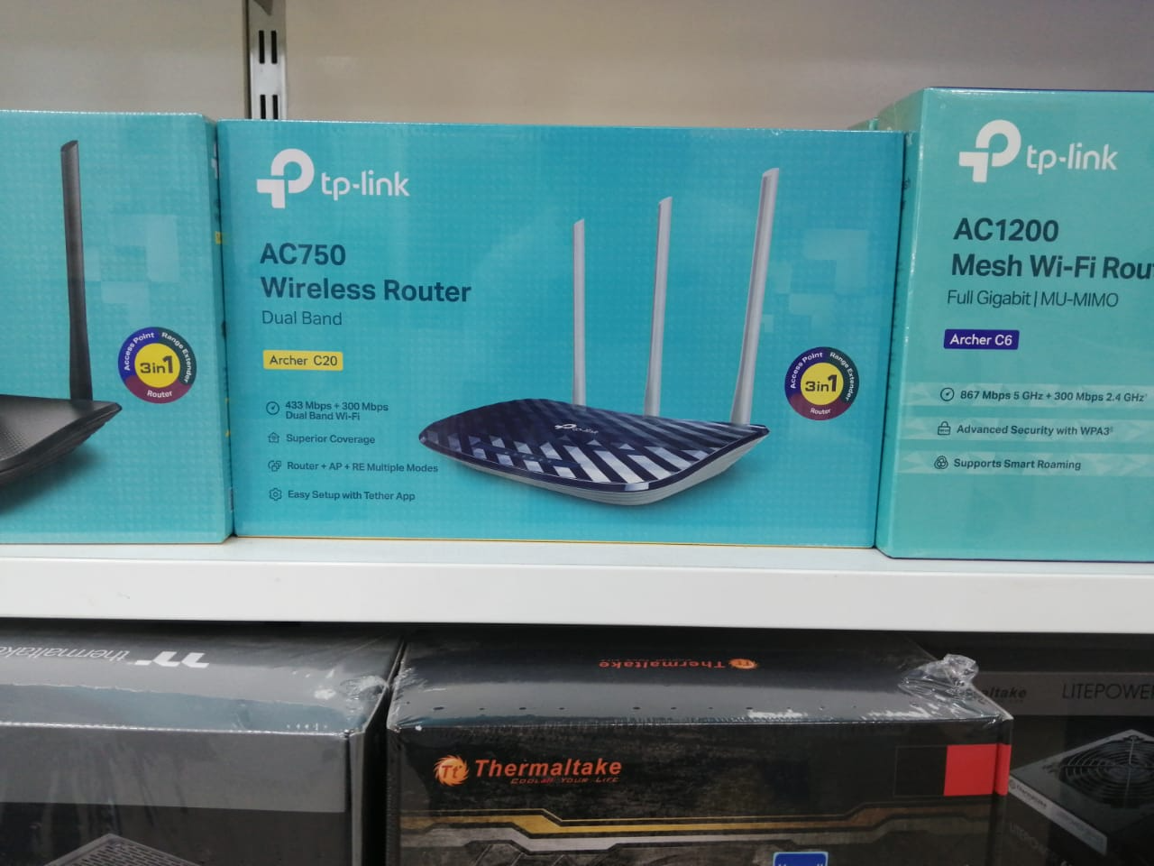 Modem "dual band archer c20 433mbps+300mbps"