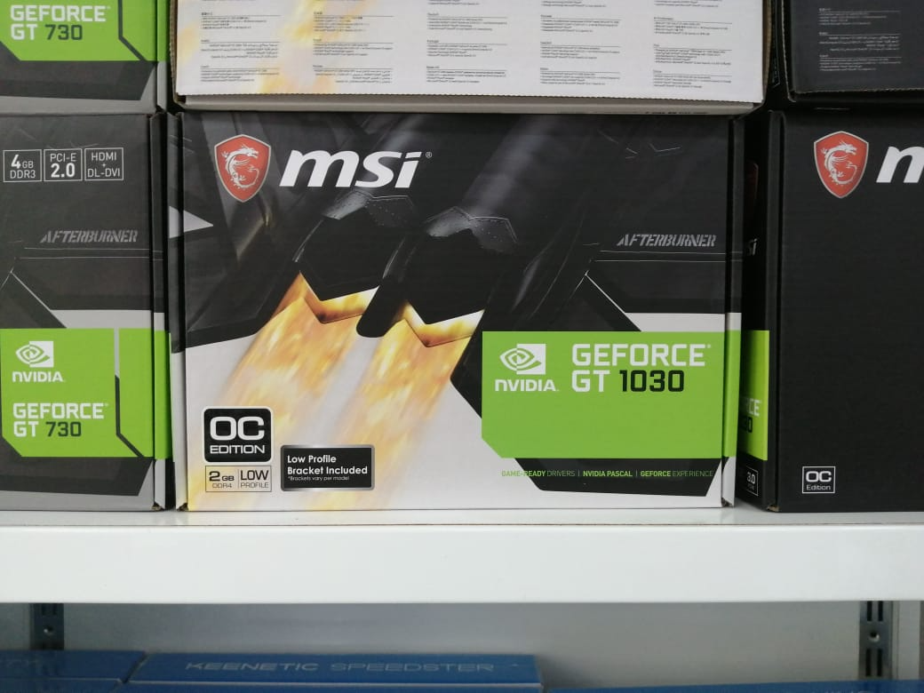 Video kart "msi geforce gt 1030 low profile 2 gd4 oc"