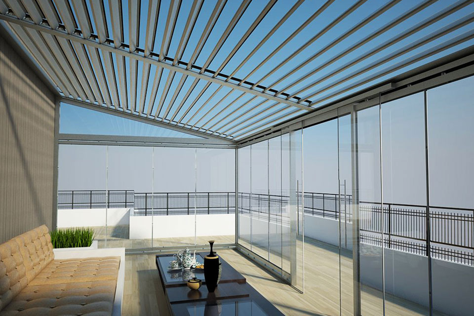 Rolling roof sisteminin qurasdirilmasi