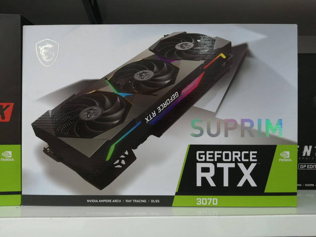 Videokart msi geforce rtx 3070 suprim 8g