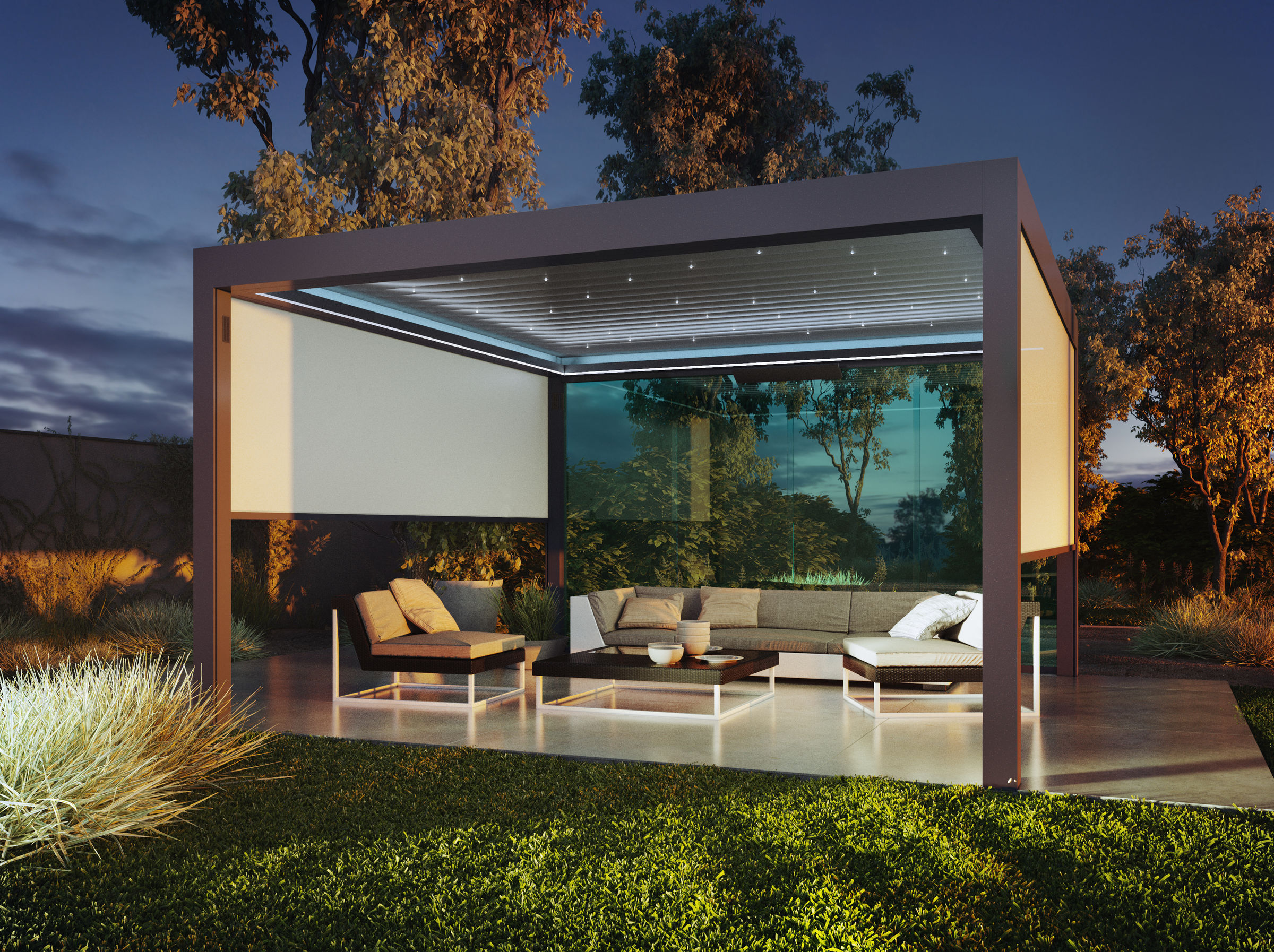 Terrasa rolling roof