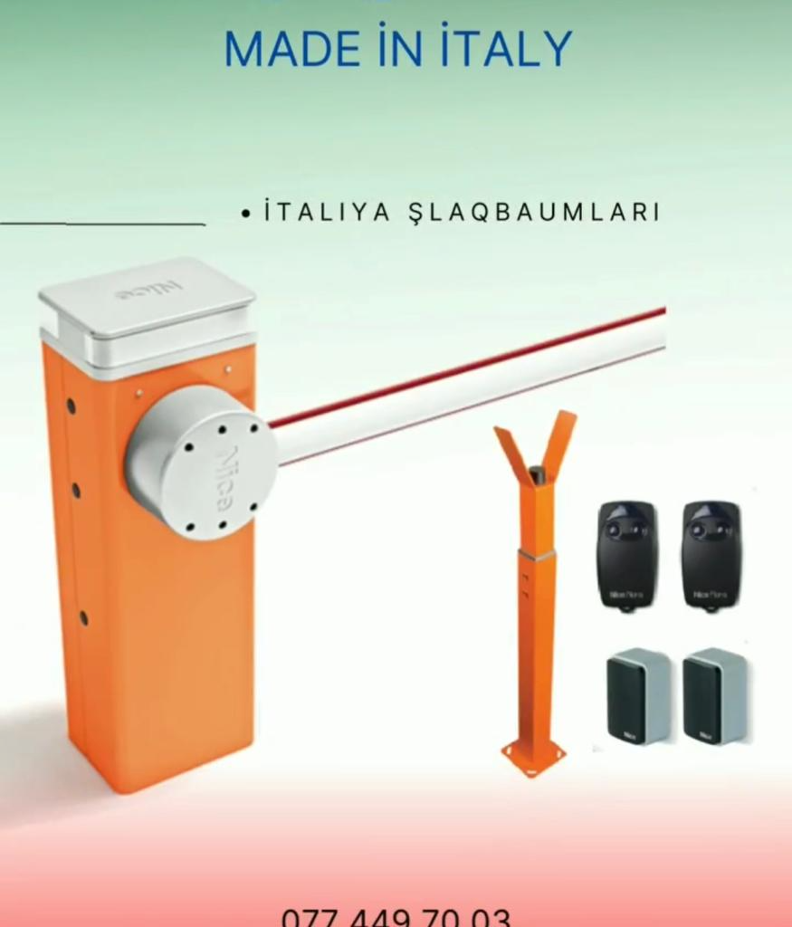 Slaqbaum italiya nice m5 satisi ve qurasdirilmasi