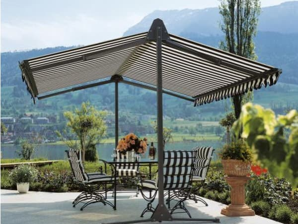 Restoranlar üçün iki tərəfə açılan tent