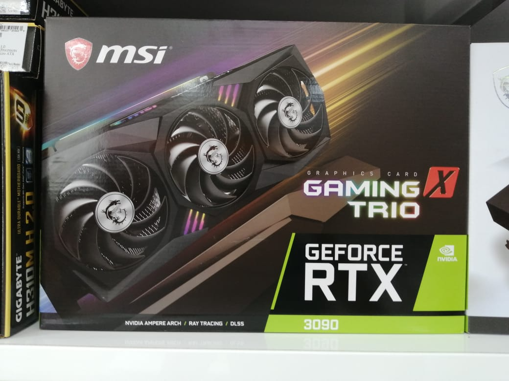 Video kart "msi geforce rtx 3090 gaming x trio 24g"