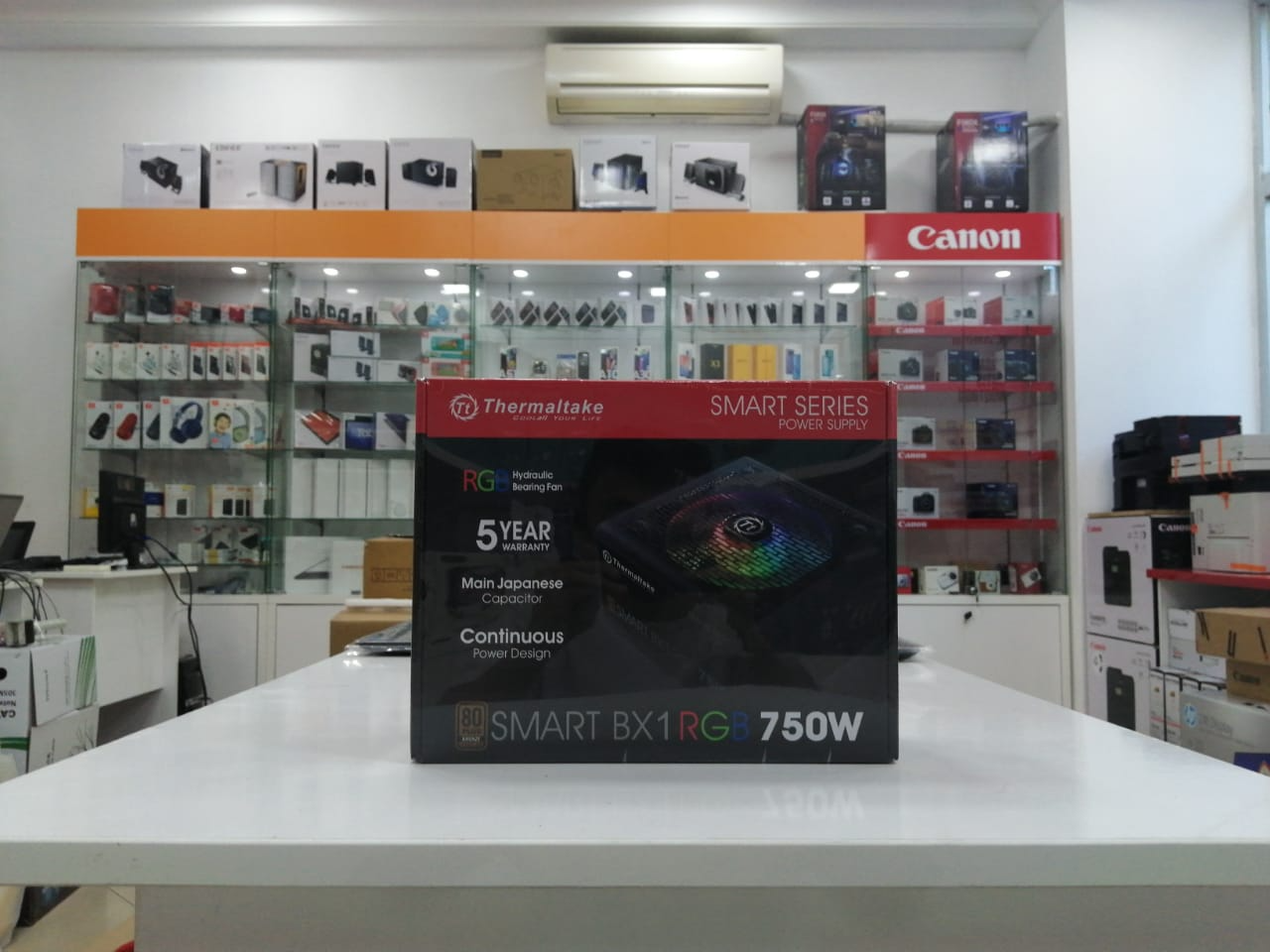 Qida bloku "thermaltake smart bx1 rgb/750w 80 plus bronze"