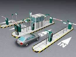 Nömrə tanıma sistemli avtoparking