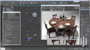 3 ds max proqramından  hazirliq