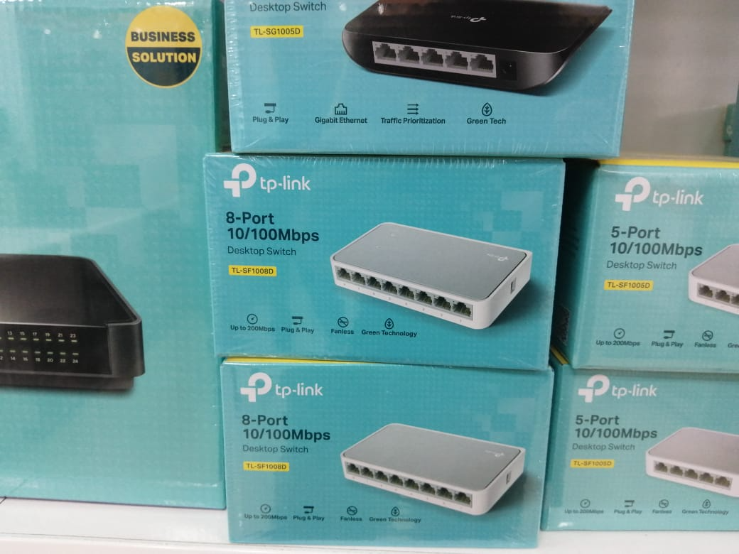 Tp-link 10/100mbps desktop switch tl-sf1008d