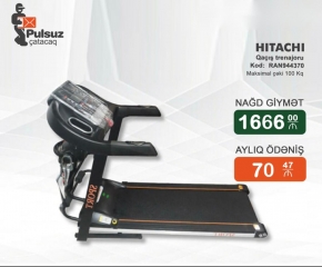 Qaçış trenajoru Hitachi Ilkin Odenissiz Arayissiz Zaminsiz