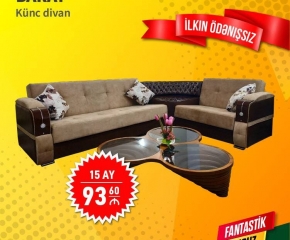 Künc Divan İlkin Ödənişssiz 15 Ay Arayışsız və Zaminsiz