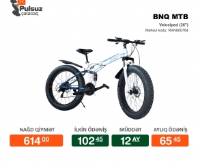 Velosiped 26 Lano Hissə Hissə Ödənişlə Arayışsız Zaminsiz