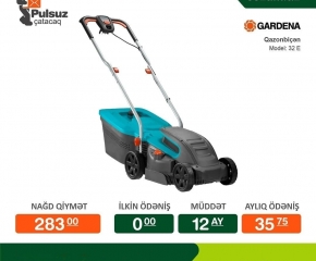 Qazonbiçən Gardena İlkin Odenissiz Arayissiz Zaminsiz