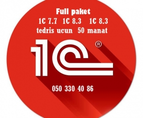 1C Tam Full paket proqramın yazılması