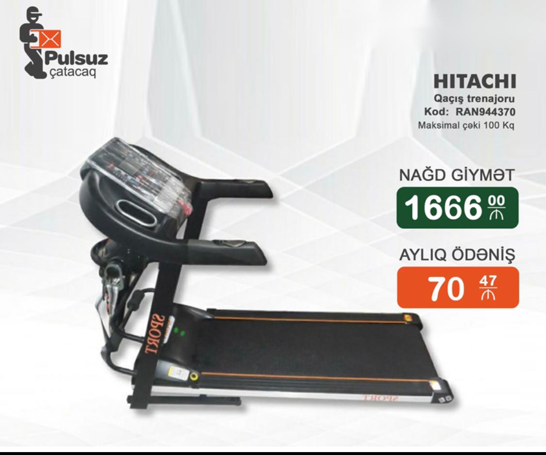 Qaçış trenajoru Hitachi Ilkin Odenissiz Arayissiz Zaminsiz