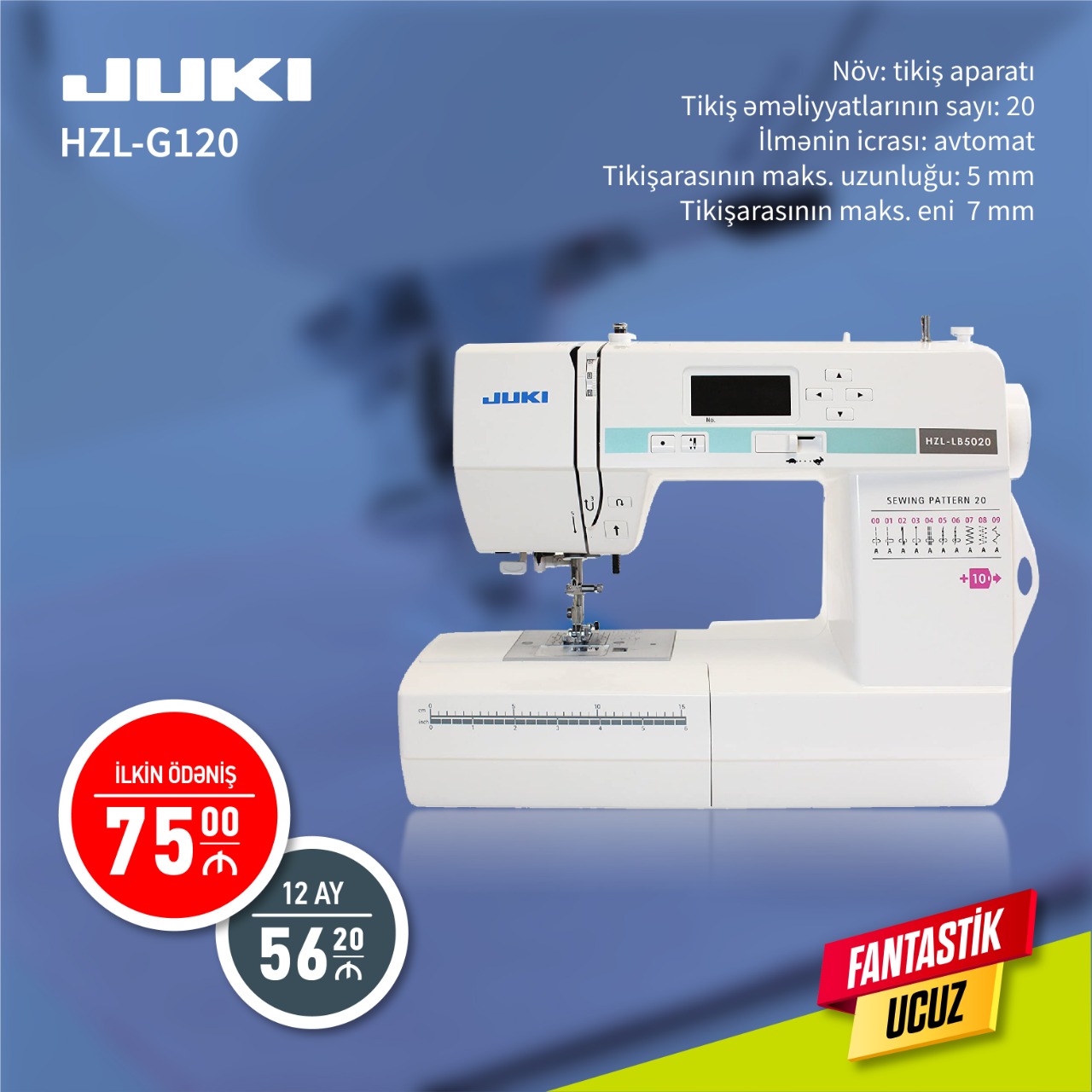 Juki Tikiş Maşını Kreditle Arayissiz Zaminsiz 