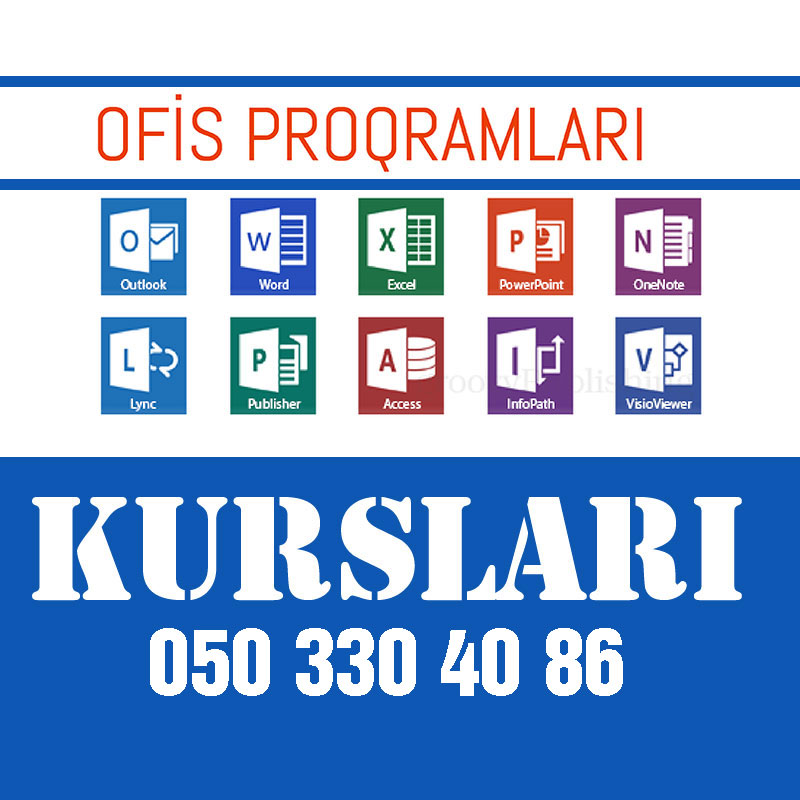 Peşəkar səviyyədə Ofis proqramları kursları