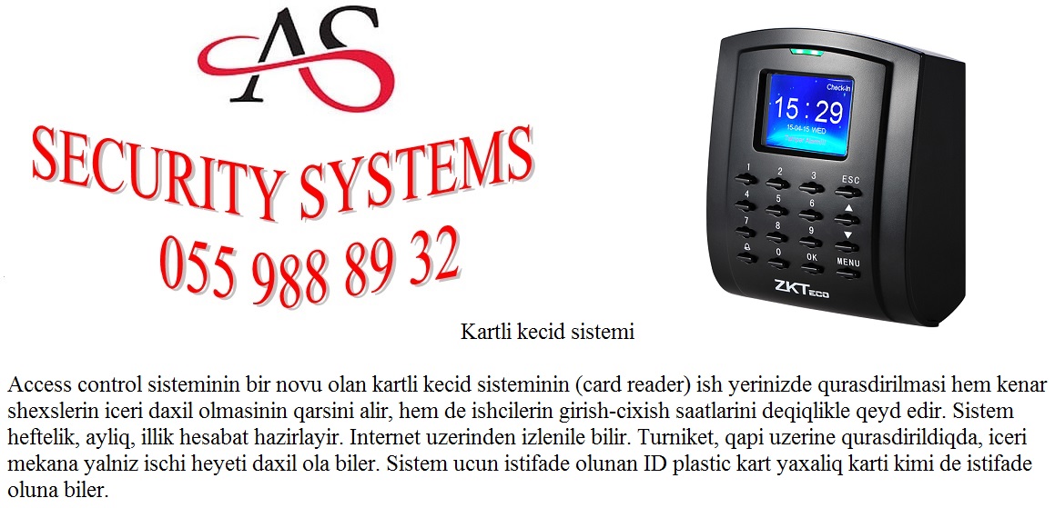 ✓Kartla kecid sistemi✓ 055 245 25 74✓