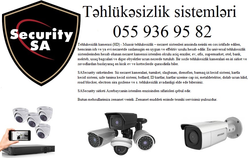❈Kameranin qurasdirilmasi ❈ 055 936 95 82❈