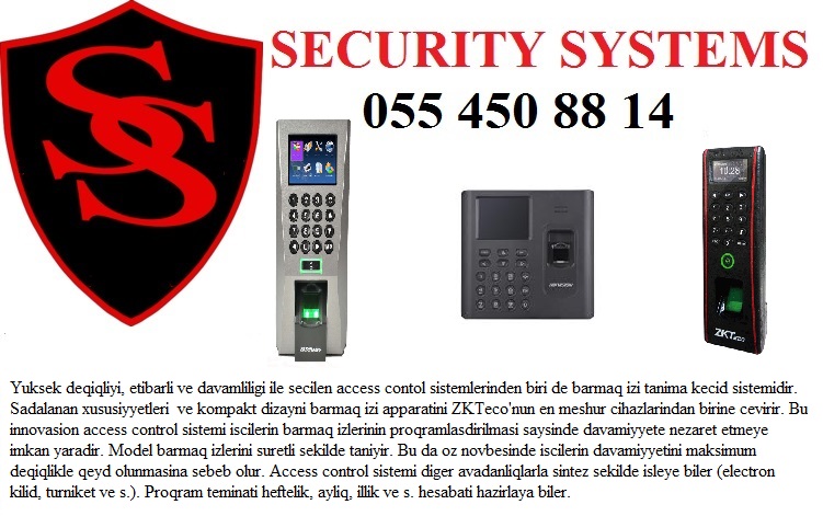❊Barmaq izi kecid sistemi ❊ 055 450 88 14❊
