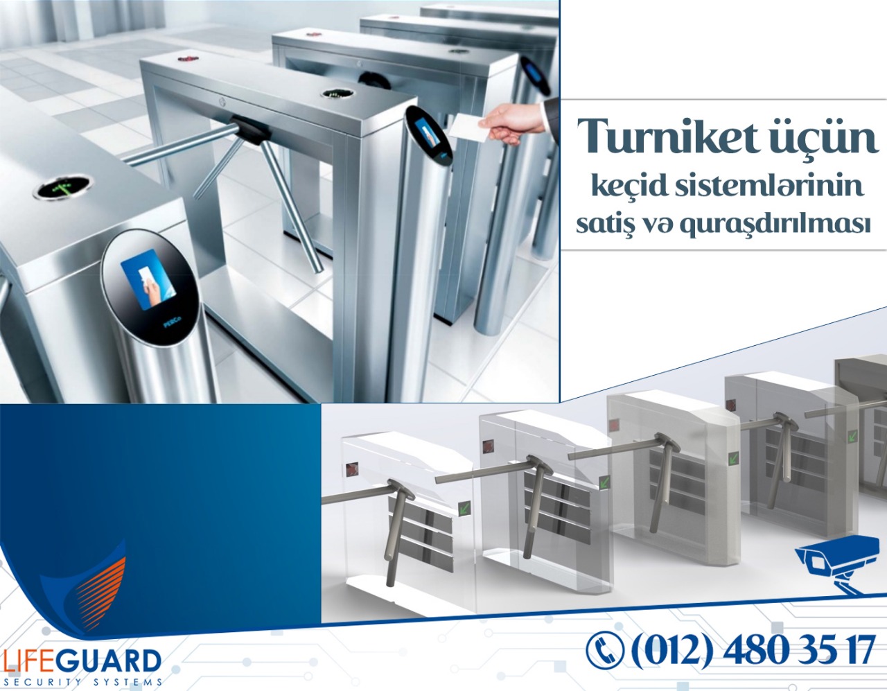 ❖Turniket kecid sistemi☎ 055 895 69 96 ❖